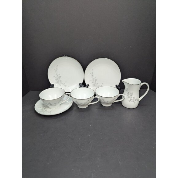 Contemporary Fine China by Noritake Breeze 2032 Replacement Pieces Lot of 7 Read - Picture 1 of 10